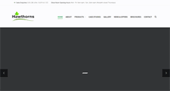 Desktop Screenshot of hawthornswindows.co.uk